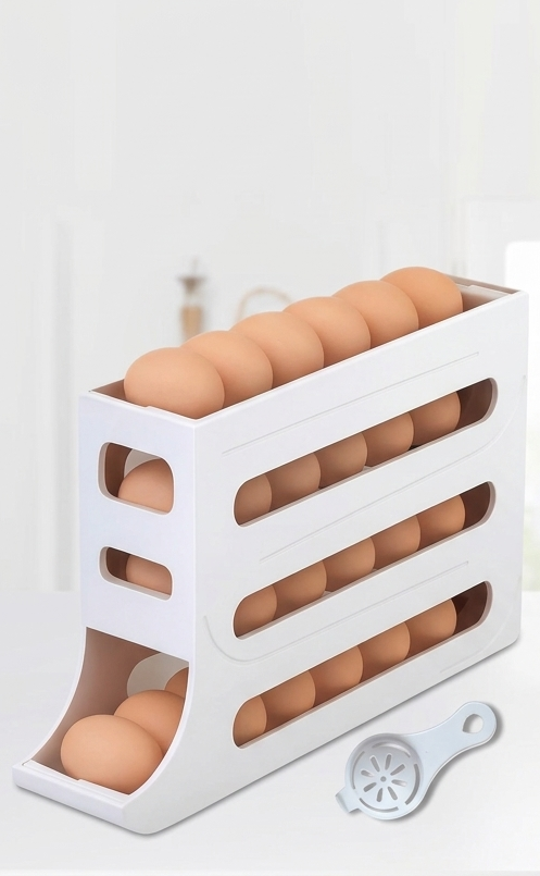 Self Dispensing Egg Holder