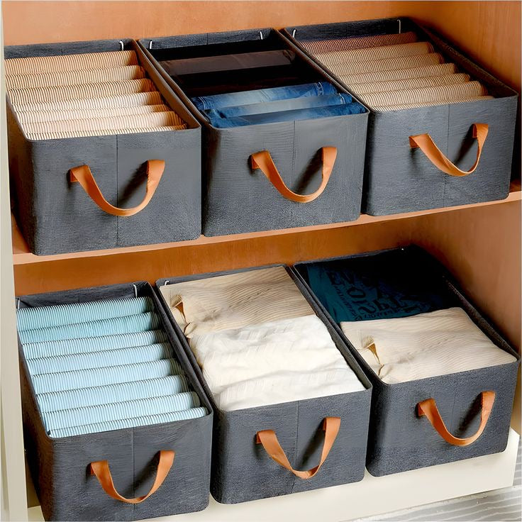 Foldable Fabric Clothing Storage